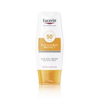  EUCERIN nuo alergijos saulei apsaugantis kreminis gelis, SPF 50, 150 ml