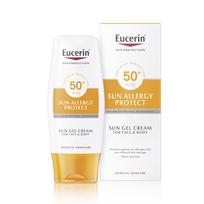 alergijai -  EUCERIN nuo alergijos saulei apsaugantis kreminis gelis, SPF 50, 150 ml - 2 nuotrauka