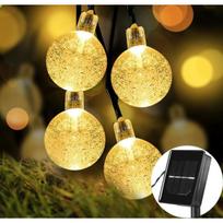 saules led girlianda - Saulės LED girlianda - sodo šviestuvai - 4 nuotrauka