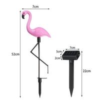 lauko dekoracijos - Sodo lempų rinkinys – flamingai, 3 vnt. - 3 nuotrauka