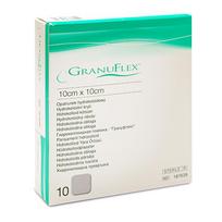 GRANUFLEX hidrokoloidinis tvarstis, 10 x 10 cm, 10 vnt.