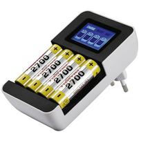 elementai aa - Varta LCD Universal Charger - 3 nuotrauka