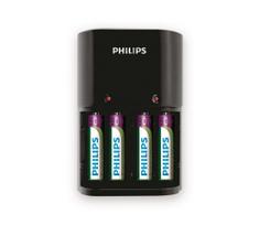 philips ikroviklis - Įkroviklis Philips + 4 x AAA 800 mAh - 1 nuotrauka