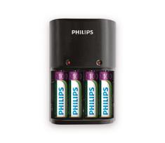 elementai aa - Įkroviklis  Philips 4 x AA 2100 mAh - 1 nuotrauka