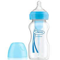 plastikiniai buteliai - DR.BROWNS buteliukas plačiu kakleliu Options+ 270ml Blue WB91602-ESX - 1 nuotrauka