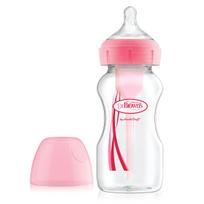 dr brown buteliukai placiu 270 - DR.BROWNS buteliukas plačiu kakleliu Options+ 270ml Pink WB91601-ESX - 2 nuotrauka