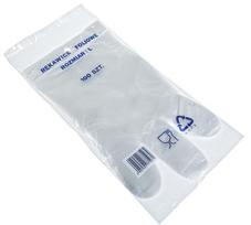 hdpe pirstines - Vienkartinės polietileninės (HDPE) pirštinės PLAST, skaidrios, L dydis, 100 vnt. - 3 nuotrauka