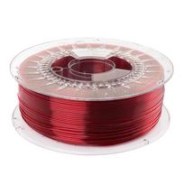 3d spausdintuvo plastikas petg - Spectrum Group PETG Filament Cartridge 1.75mm 1kg Transparent Red - 2 nuotrauka