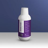 degus skystis -  WOOM burnos skalavimo skystis jautriems dantims ir dantenoms SENSITIVE+, 500 ml - 2 nuotrauka