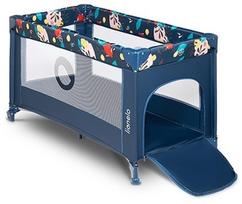 lionelo maniezas - Maniežinė lovytė Lionelo Stefi, Blue Navy - 2 nuotrauka