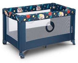 lionelo maniezas - Maniežinė lovytė Lionelo Stefi, Blue Navy - 5 nuotrauka
