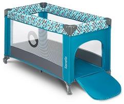 lionelo maniezas - Maniežinė lovytė Lionelo Stefi, Turquoise - 2 nuotrauka
