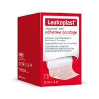 elastinisi bintai -  LEUKOPLAST ELASTOMULL HAFT, savaime prilimpantis elastinis bintas, 8 cm x 4 m - 2 nuotrauka