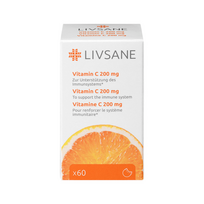 livsane c - Livsane 200 mg Vitaminas C kramtomosios tabletės N60 - 1 nuotrauka