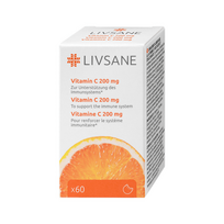livsane c - Livsane 200 mg Vitaminas C kramtomosios tabletės N60 - 2 nuotrauka