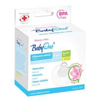 silikonine apsauga - BabyOno antspeniai silikoniniai dėžutėje, 2 vnt. S, 823 - 2 nuotrauka