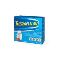 geriamas - THERAFLU SN, 500mg+30mg, milteliai geriamajam tirpalui, N10 - 2 nuotrauka
