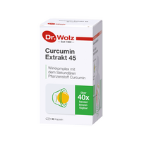 dr.wolz -  DR. WOLZ CURCUMIN EXTRACT 45, 90 kapsulių - 1 nuotrauka
