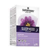 papildai miegui - SUPERFOODS SLEEPMOOD, 30 kapsulių - 1 nuotrauka