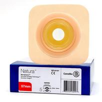 CONVATEC NATURA, 22-33/57 mm, plokštelė, lygi, pakeliamu žiedu, formuojama pirštais, 5 vnt.