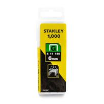 Stanley kabės G tipas (1-TRA704T), 6 mm, 1000 vnt.