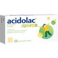 sokolado formos - ACIDOLAC JUNIOR, 20 tablečių - 1 nuotrauka