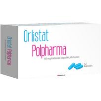 kapsules - Orlistat Polpharma, 60mg,, kietosios kapsulės, N42 - 1 nuotrauka