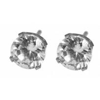 Caflon Fashion Sense Earrings 5mm Zirconium Stainless