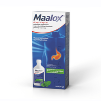 geriamas - MAALOX, 250 ml, geriamoji suspensija, N1 - 1 nuotrauka