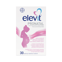 tabletes - ELEVIT PRONATAL, plėvele dengtos tabletės, N30 - 2 nuotrauka