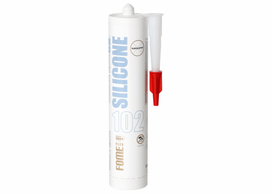 FOME FLEX SANITARY SILICON 102, 310ml (įv.spalvos) : Spalva - Balta, Pakuotė - 310 ml