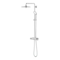 grohe 260 duso sistema - Stacionari dušo sistema Grohe, Euphoria 260, su termostatiniu maišytuvu ir lietaus zonų reguliavimu - 2 nuotrauka