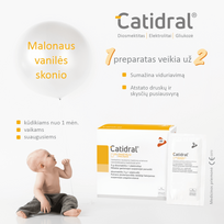 geriamas - CATIDRAL milteliai geriamajam tirpalui paruošti N20 - 2 nuotrauka