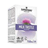 superfood -  SUPERFOODS MILK THISTLE, 50 kapsulių - 1 nuotrauka
