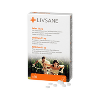 selenos - Livsane selenas 55 µg tabletės N60 - 2 nuotrauka