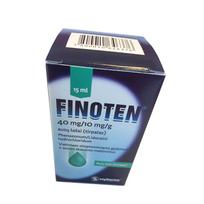 ausu lasai - Finoten 40 mg/10 mg/g ausų lašai (tirpalas), 15 ml, ausų lašai, tirpalas, N1 - 3 nuotrauka