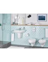 pakabinama bide - Grohe Bau Ceramic ant sienos kabinama bidė 39433000 - 3 nuotrauka