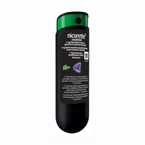 rukymo - NICORETTE COOLMINT, 1mg/išpurškime, burnos gleivinės purškalas, N1 - 2 nuotrauka