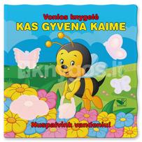 vonios knygele - Vonios knygelė. Kas gyvena kaime. Nuspalvink vandeniu! - 2 nuotrauka
