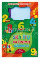 lenta vaikai - Rašau magnetinėje lentoje. Skaičių pažinimo užduotys. 4-5 m. vaikams - 2 nuotrauka