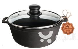 kamado puodas - Ketaus puodas su dangčiu, 2 l, T401C3, tinka Kamado - 2 nuotrauka