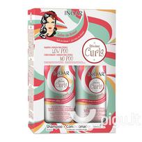 inoar - Rinkinys garbanotiems plaukams INOAR Divine Curls Duo Kit 2x250ml - 3 nuotrauka