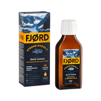 omega 3 papildai - FJORD STRONG OMEGA - 3 žuvų taukai 100ml - 3 nuotrauka