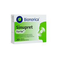 forte - SINUPRET FORTE, dengtos tabletės, N20 - 3 nuotrauka