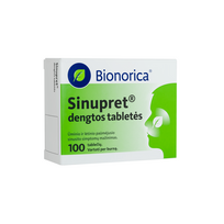 sinupret tabletes - SINUPRET, dengtos tabletės, N100 - 3 nuotrauka