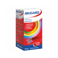ibugard - Ibugard 100 mg/5 ml geriamoji suspensija 120 ml - 3 nuotrauka