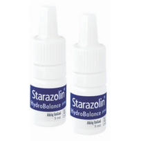 aky - STARAZOLIN HYDROBALANCE PPH drėkinamieji akių lašai, 2 vnt., 10 ml - 5 nuotrauka