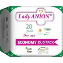 lady paketai -  LADY ANION dieniniai paketai su anijonų juostele DUO PACK, 20 vnt. - 4 nuotrauka