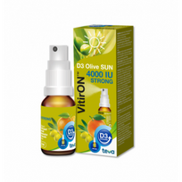 vitaminai - VITIRON™ D3 OLIVE SUN 4000 IU, apelsinų skonio, 10 ml - 3 nuotrauka