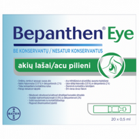 sausas tepalas - BEPANTHEN® akių lašai, 20 vnt., 0.5 ml - 6 nuotrauka